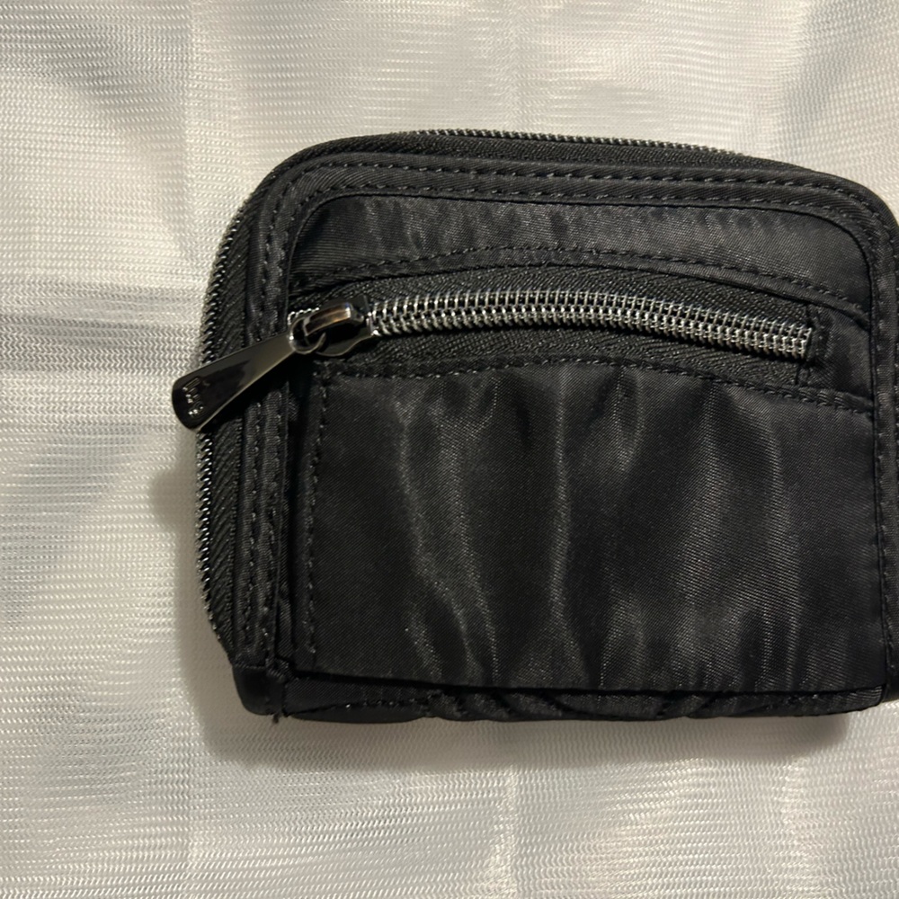 Lug compact zip around RFID wallet black - Picture 5 of 6